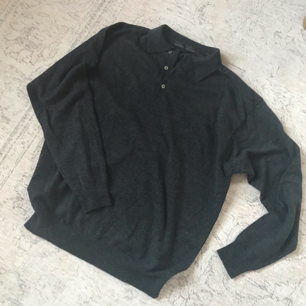 Metropolitan view, 100% wool, men’s Sweater